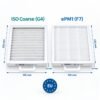 Dimensioni filtri Salda Smarty 3X P G4 + G4 – 225 × 195 × 25 mm