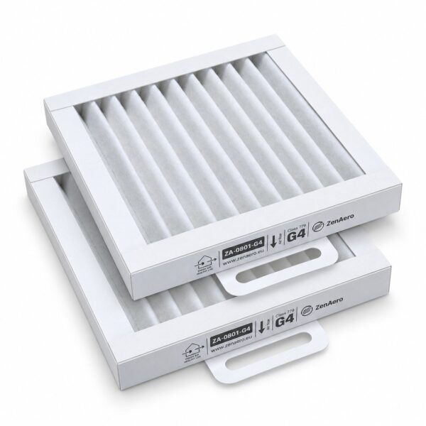 Juego de filtros G4 + G4 para Salda Smarty 2XP, 185 × 168 × 25 mm