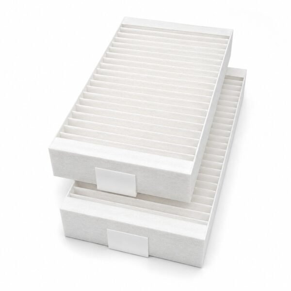 Filtros Soler & Palau Domeo 210 FL y Pluggit Avent C200 – F7 + G4 – 275 × 125 × 48 mm Juego de filtros F7 y G4 para Soler & Palau Domeo 210 FL, Domeo 210 y Pluggit Avent C200, 275 × 125 × 48 mm, 5416804000