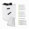 Filtri F7 + G4 con unità VMC Salda Smarty 3XV / 4XV Filtri F7 e G4 con unità VMC Salda Smarty 3XV e Smarty 4XV