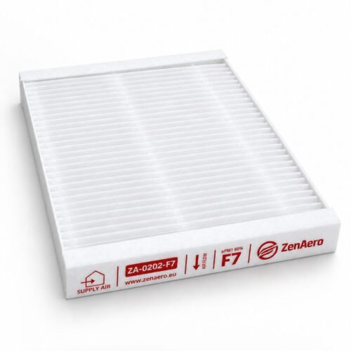 Filtro F7 per Brink Sky 150 e Brink Sky 200, dimensioni 132 × 164 × 20 mm