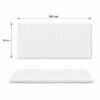 Maße der G4 Filtermatte 396 × 190 mm Maße der G4 Filtermatte für Stiebel-Eltron LWZ 180, LWZ 280 und VRC-W 400: 396 × 190 mm