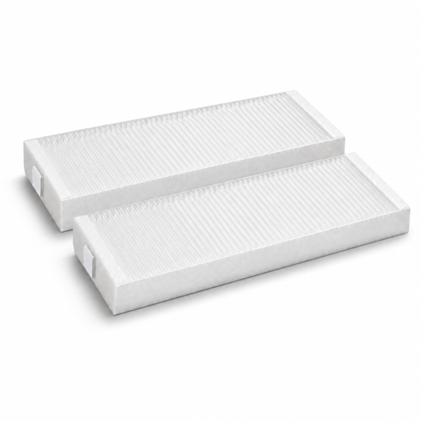 Kompatibles F7 + G4 Filterset für Vaillant recoVAIR VAR 260/4 und VAR 360/4 Lüftungsgeräte. Filterset F7 + G4 für Vaillant recoVAIR VAR 260/4 und VAR 360/4, ePM1 und ISO Coarse Ersatzfilter 492 x 161 x 47 mm / 492 x 165 x 47 mm
