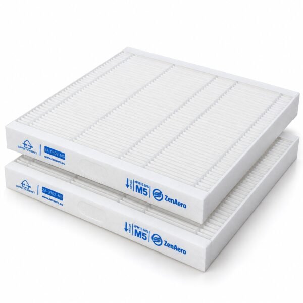vortice-hri-200-flat-hri-200-phantom-filtri-m5-m5 Set di filtri compatibili Vortice HRI 200 FLAT / HRI 200 PHANTOM M5 + M5, 227 × 212 × 24 mm